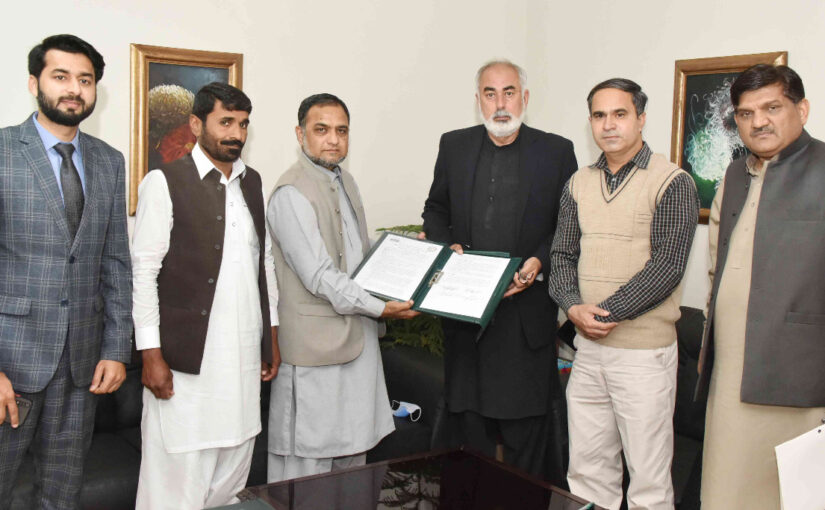 MoU has been signed between MCKRUT DG Khan & BZU Multan